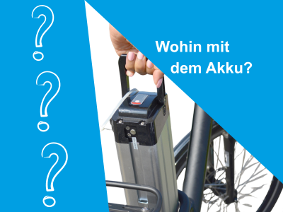 Wohin mit dem E-Bike Akku?